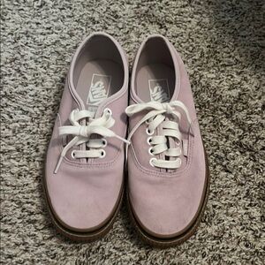 Vans Women's violet Sneakers with gum bottoms